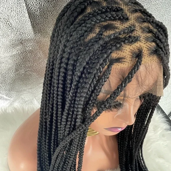 Milan Di HD Full Lace Knotless Box Braid Wig - 36 Inches